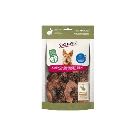 Szárított nyúlbelsőség - 100 g, Dokas 