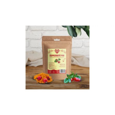 Csipkebogyópor kutyáknak - 100 g, BARF LOVE