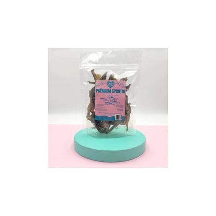 Prémium sprotni jutalomfalat kutyáknak - 100 g, BARF LOVE
