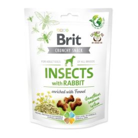 Brit Care Crunchy Snack  - Insects - Rovar és Nyúl - 150 g