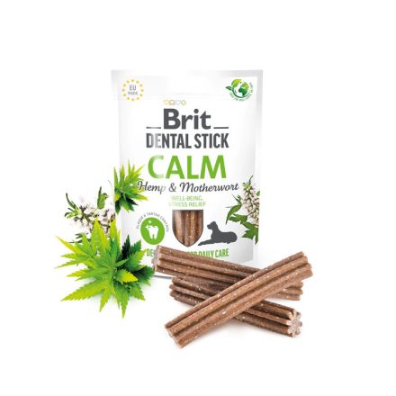 Brit Care Dental Stick - Calm - Kender és Gyöngyajak - 251 g