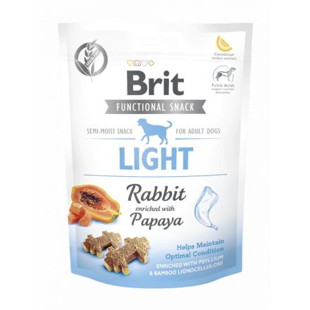 Brit Care Functional Snack Light - Nyúl és papaya - 150 g