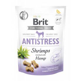   Brit Care Funct. Snack - Antistress - Garnéla és Kender - 150 g