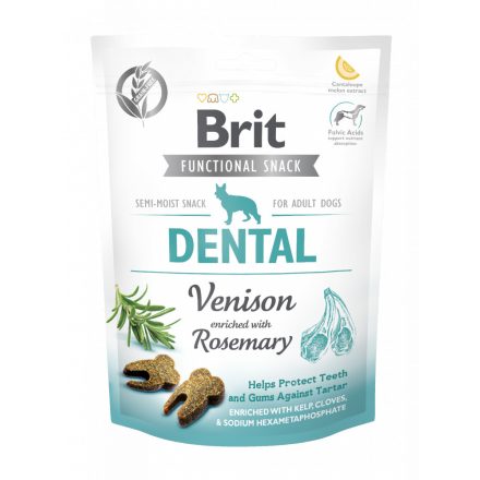 Brit Care Functional Snack Dental - Szarvas és rozmaring - 150 g