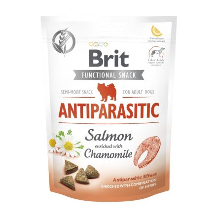 Brit Care Functional Snack Antiparasitic - Lazac és kamilla - 150 g