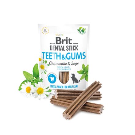 Brit Care Dental - Teeth & Gums - Kamilla és Zsálya - 251 g