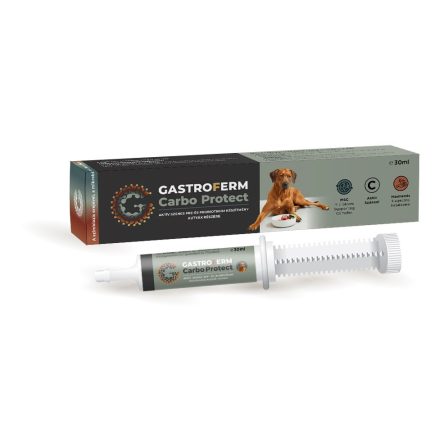 Gastroferm Carbo Protect - Nagytestű kutyáknak -  30 ml