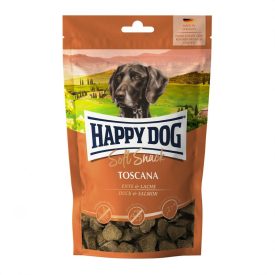 Happy Dog Soft Snack - Toscana - Kacsa és Lazac - 100 g
