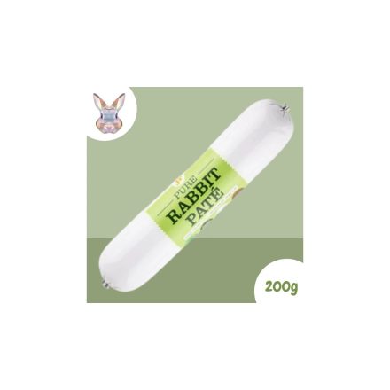 100% nyúl húsrolád 200 g, JR Pet Products