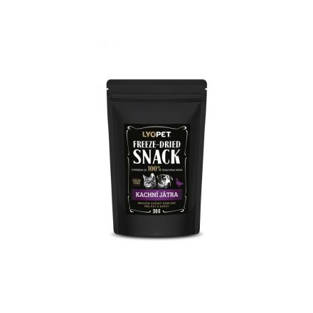 Kacsamáj - Liofilizált/Fagyasztva szárított - 30 g, Lyopet 