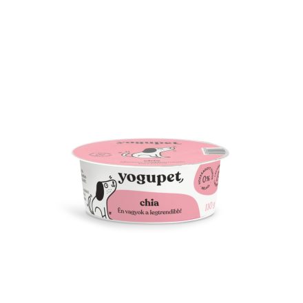 Yogupet - Classic - Joghurt kutyáknak - Chia mag - 110gramm